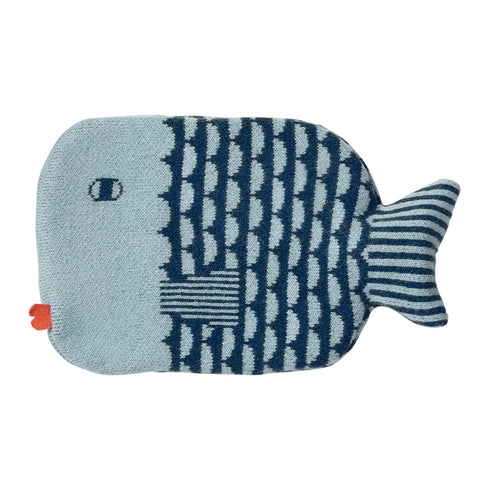 Donna Wilson | Finn Hot Water Bottle | Blue