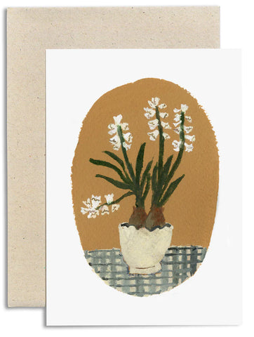 Gemma Koomen | Greeting Card | Hyacinths Card