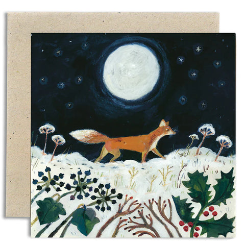 Gemma Koomen | Greeting Card | Winter Fox Card