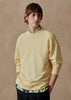 Toast | Dropped Shoulder Loopback Jersey sweatshirt | Yellow