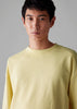 Toast | Dropped Shoulder Loopback Jersey sweatshirt | Yellow