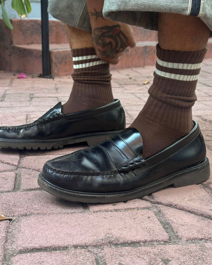 Le Bon Shoppe | Extended Boyfriend Socks | Wood