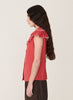 Ymc | Blossom sleeveless blouse | Red