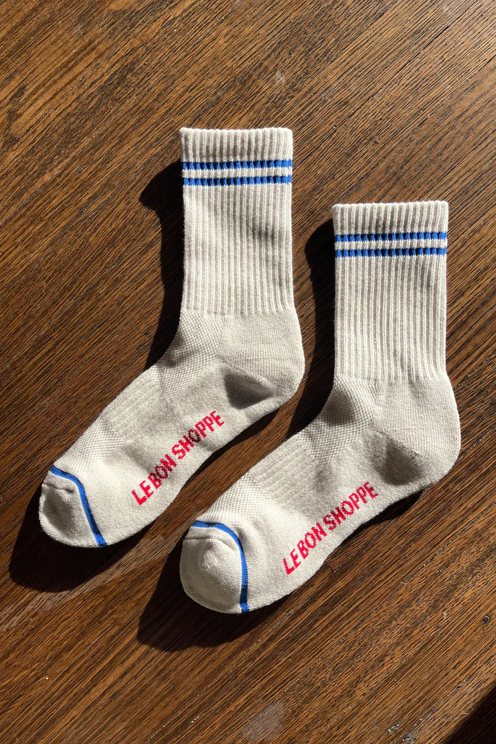 Le Bon Shoppe | Boyfriend Socks | Ice