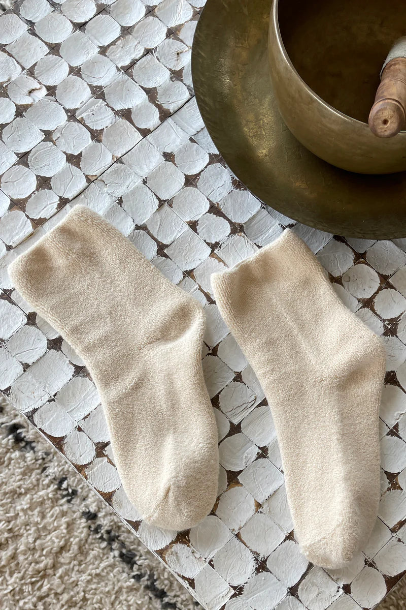 Le Bon Shoppe | Cloud Socks | Ecru