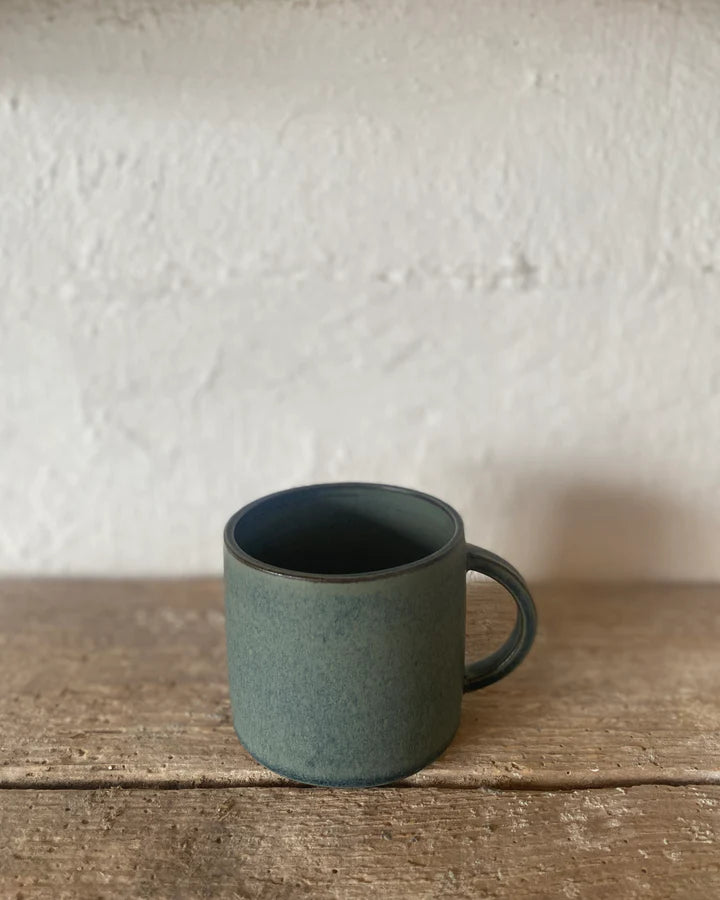 Emily Dillon | Hand made Ceramic Mug | Blue Grey