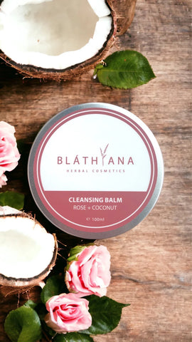 Bláthana | Cleansing Balm | Rose & Coconut 100ml
