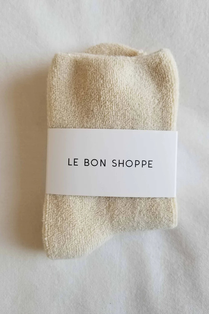 Le Bon Shoppe | Cloud Socks | Ecru