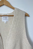 Le Bon Shoppe | Granny Cotton Sweater Vest | Naturel