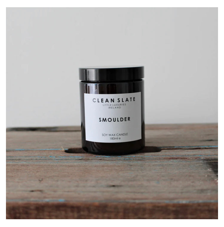Clean Slate | Soy Wax Candle - Smoulder