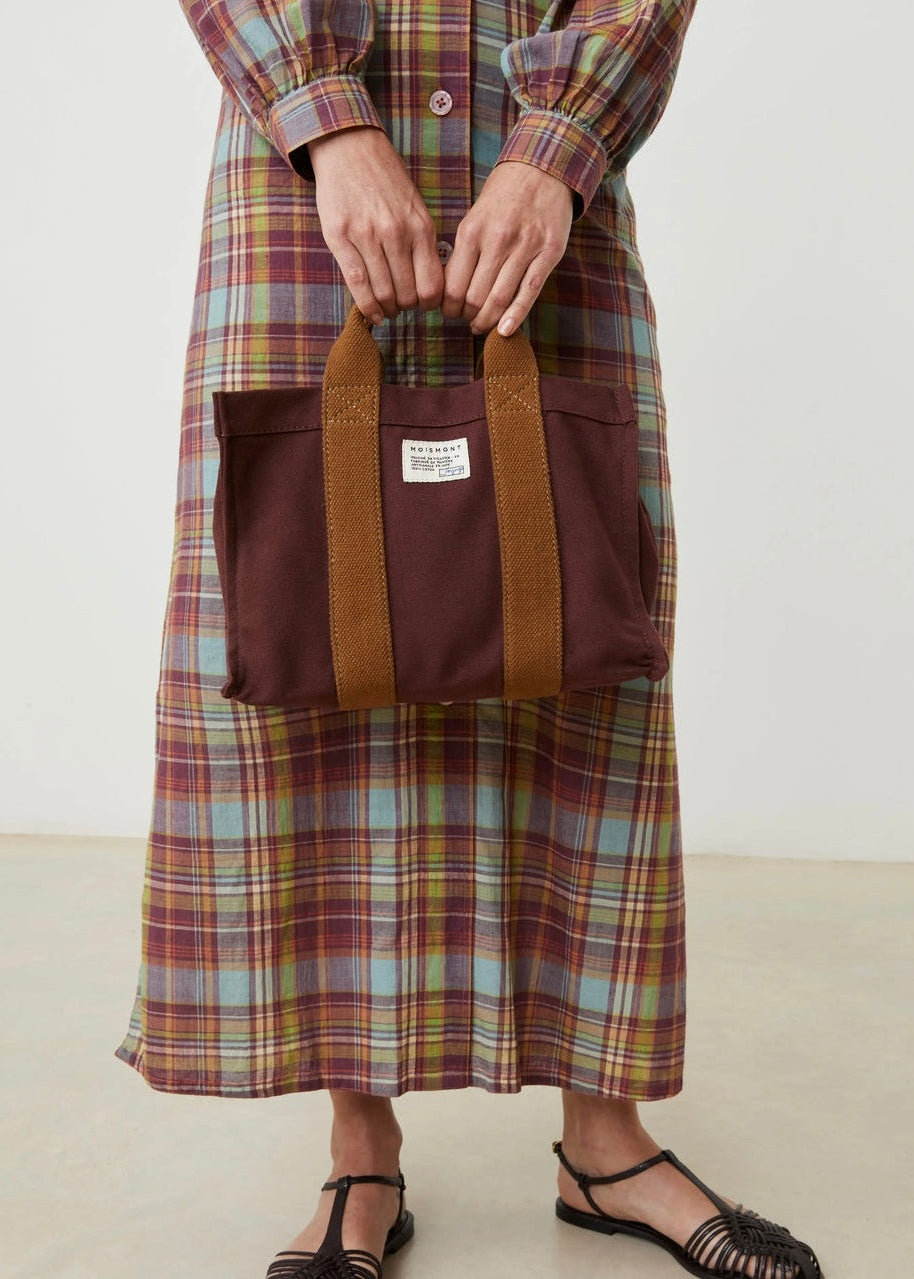 Moismont | Mini Cabas N°45 | Canvas Garnet