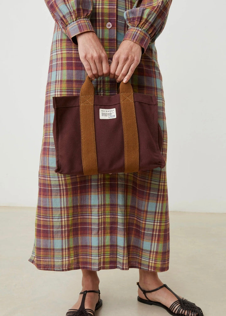 Moismont | Mini Cabas N°45 | Canvas Garnet