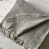 Molloy & Sons | Basket Weave Blanket - Grey