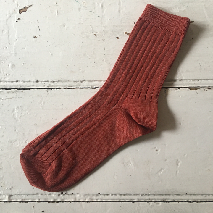 Le Bon Shoppe | Her Socks | Terracotta