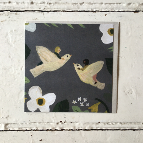 Gemma Koomen | Greeting Card | Love Birds
