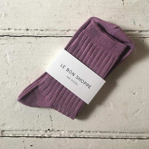 Le Bon Shoppe | Her Socks - Orchid