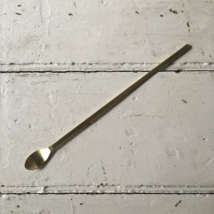 Fog Linen | Brass Muddler Spoon