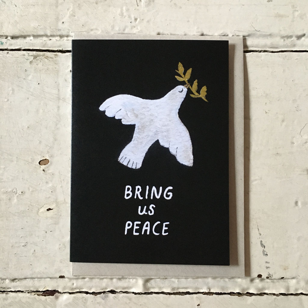 Gemma Koomen | Greeting Card - Bring Us Peace