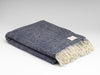 McNutt | Heritage Pure Wool Blanket - Midnight Herringbone