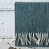 McNutt | Unisex Lambswool Tweed Scarf | Sea Green