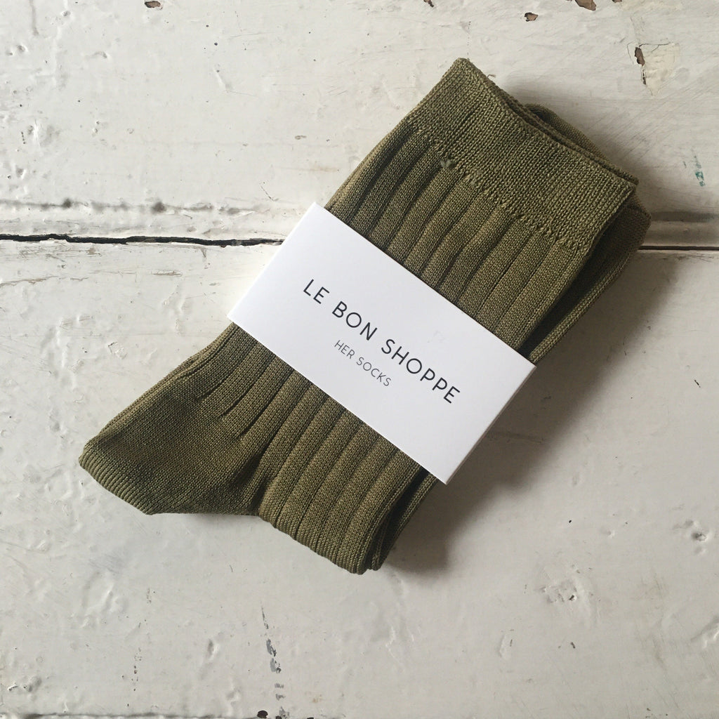 Le Bon Shoppe | Her Socks - Pesto