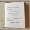 The Pear In Paper | Greeting Card - Anon Quote