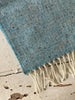 McNutt | Unisex Tweed Scarf - Peacock Blue