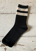 Le Bon Shoppe | Her Varsity Socks | Black