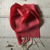 McNutt | Children's Lambswool Scarf - Red Herringbone