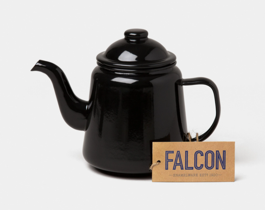 Falcon | Enamel Teapot | Coal Black