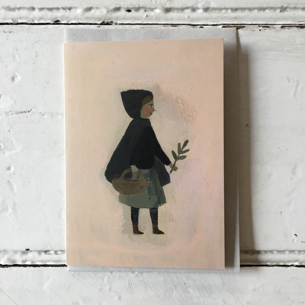 Gemma Koomen | Greeting Card - Tiny Witch