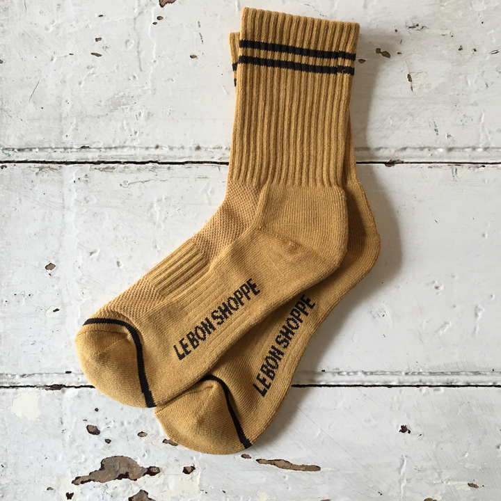 Le Bon Shoppe | Boyfriend Socks | Biscotti