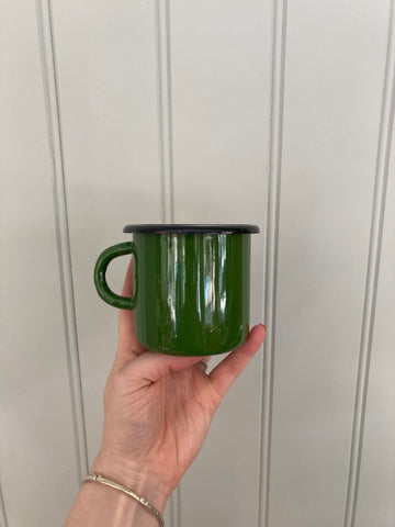 Enamel mug | Grass Green