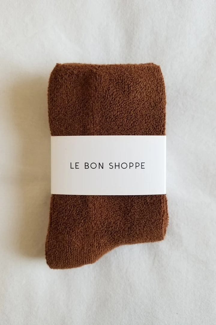 Le Bon Shoppe | Cloud Socks | Sepia