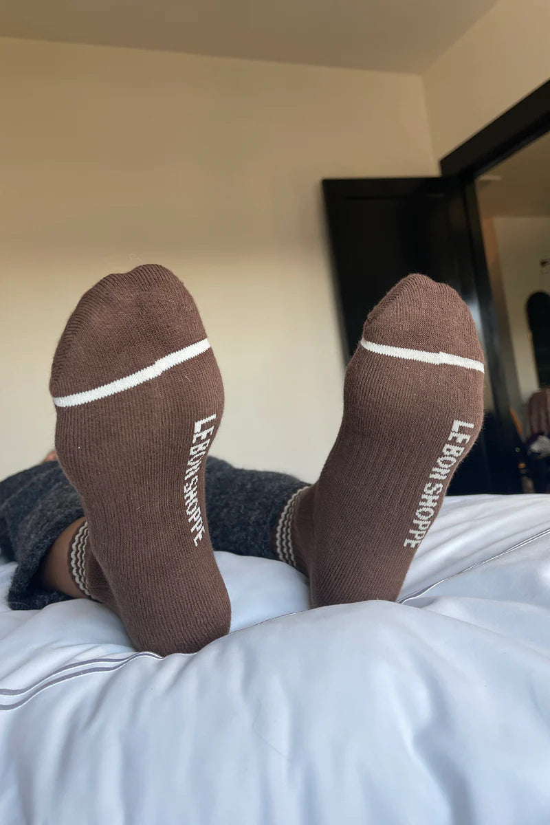 Le Bon Shoppe | Girlfriend Socks | Mahogany