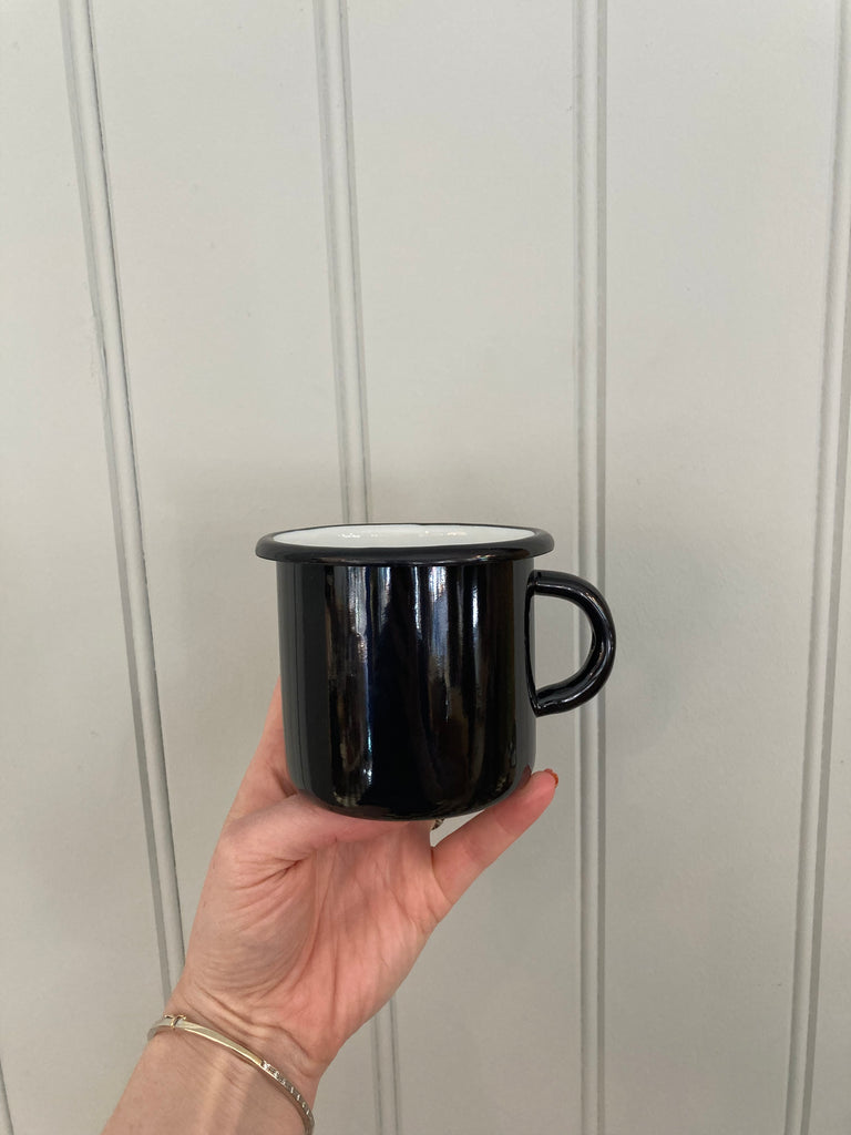 Enamel mug | Black