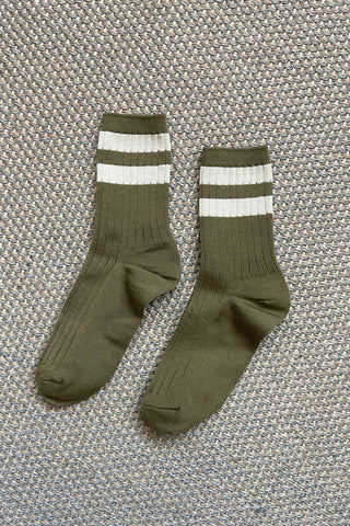 Le Bon Shoppe | Her Varsity Socks - Fern