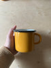 Enamel mug | yellow