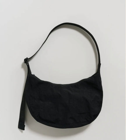 Baggu | Medium Crescent Nylon bag | Black
