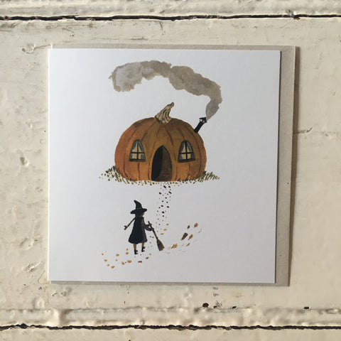 Gemma Koomen | Greeting Card - Pumpkin Cottage