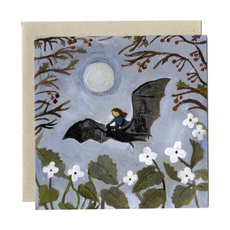 Gemma Koomen | Greeting Card - Hedgerow Bat