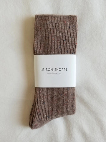 Le Bon Shoppe | Snow Sock | Mauve