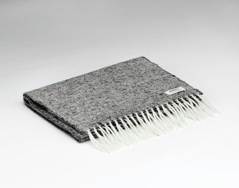 McNutt | Unisex Lambswool Tweed Scarf | Donkey