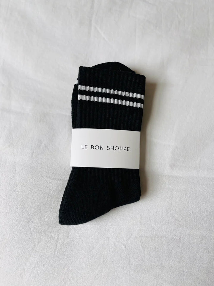 Le Bon Shoppe | Boyfriend Socks | Noir